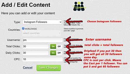 Get 1000 Free Instagram Followers